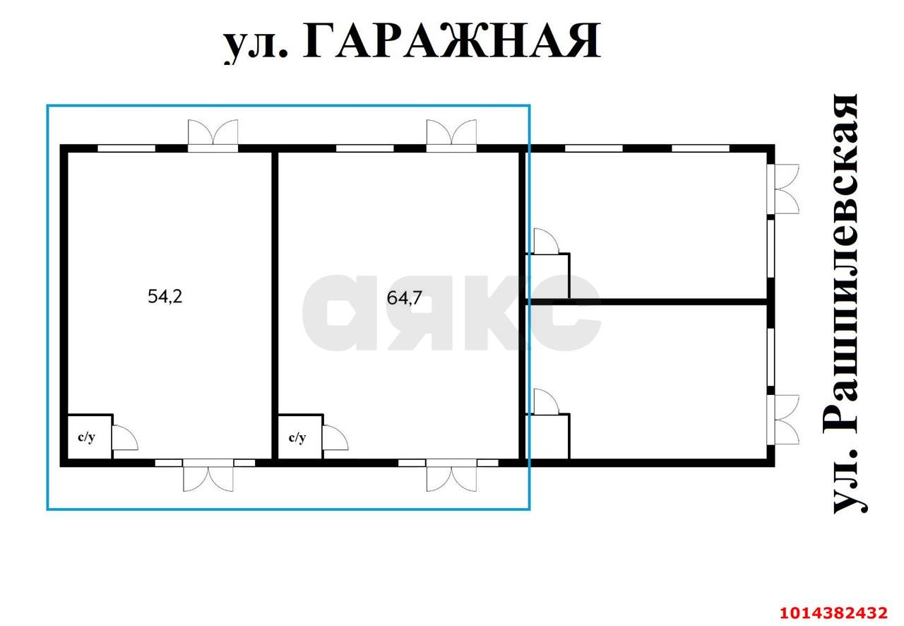 Фото №2: Торговое помещение 65 м² - Краснодар, Фестивальный, ул. Рашпилевская, 331