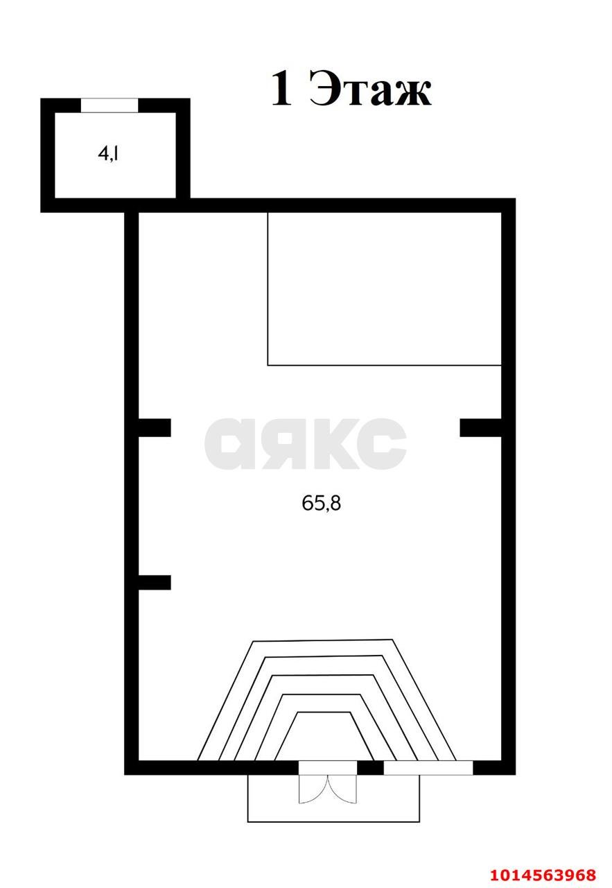 Фото №2: Торговое помещение 311 м² - Краснодар, Западный внутригородской округ, ул. Красная, 65