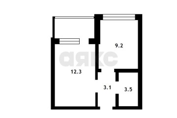 Фото №4: 1-комнатная квартира 28 м² - Краснодар, мкр. Прикубанский внутригородской округ, ул. Калужская, 15