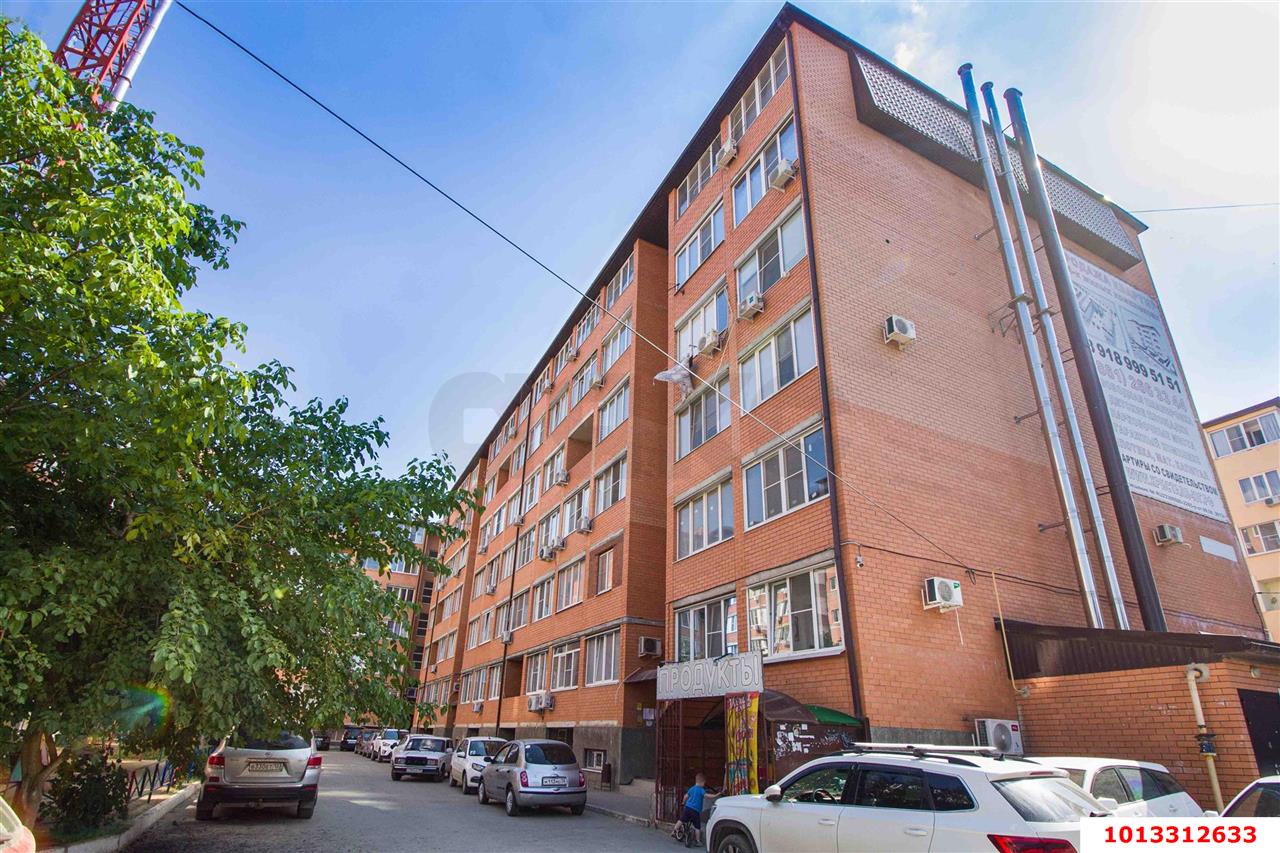 Фото №1: 1-комнатная квартира 28 м² - Краснодар, мкр. Прикубанский внутригородской округ, ул. Калужская, 15