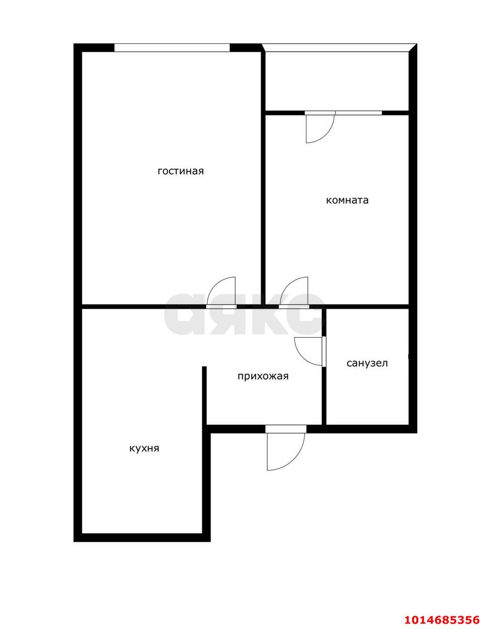 Фото №19: 2-комнатная квартира 48 м² - Краснодар, ЖК Большой, ул. Красная, 176лит5/1