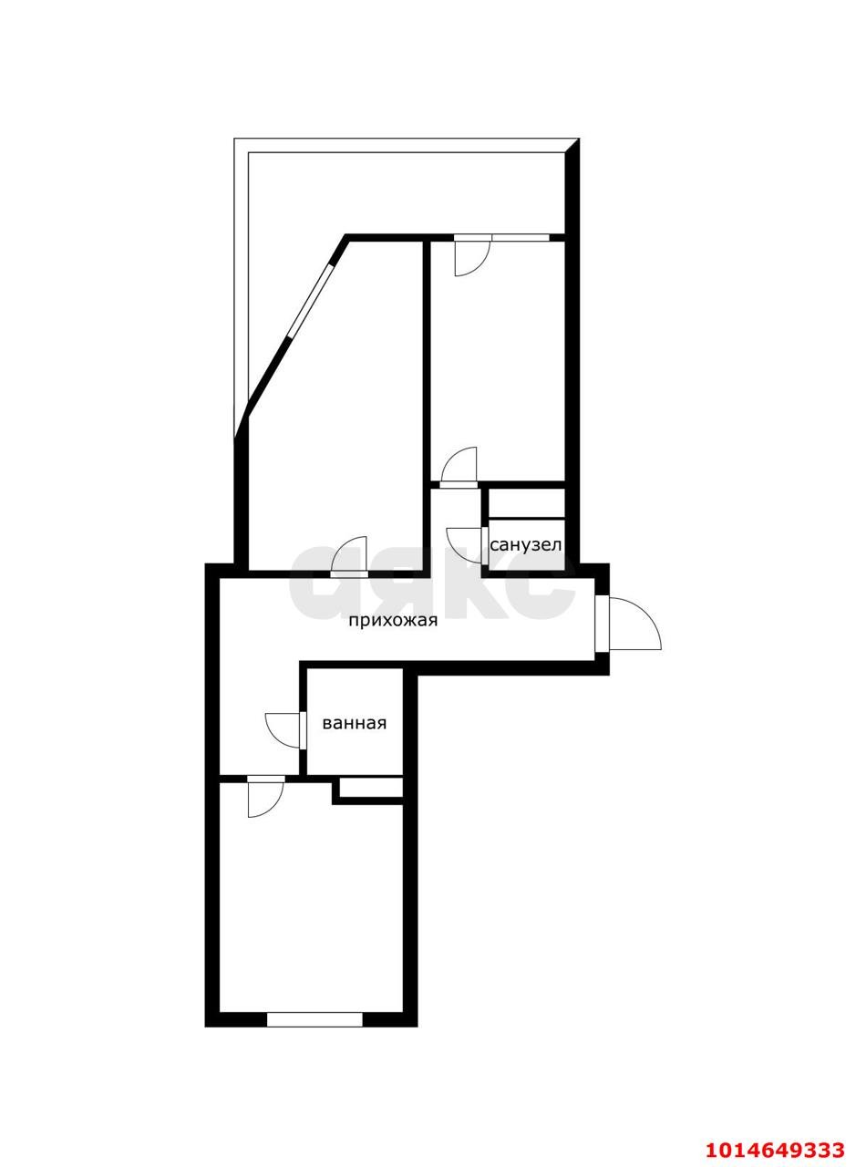 Фото №13: 2-комнатная квартира 60 м² - Краснодар, Гидростроителей, пр-кт имени писателя Знаменского, 9к2