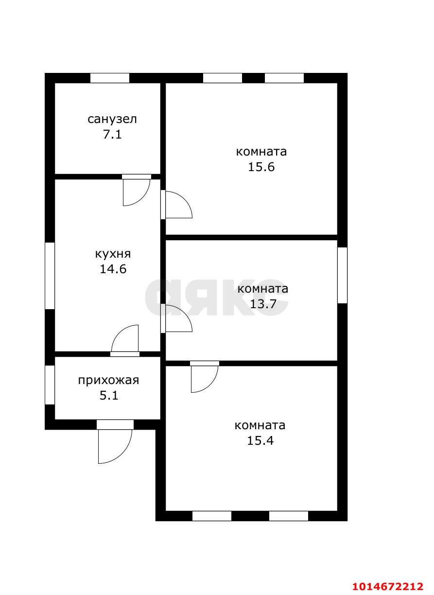 Фото №11: Дом 71 м² + 4.05 сот. - Краснодар, Дубинка, ул. Фурманова, 22