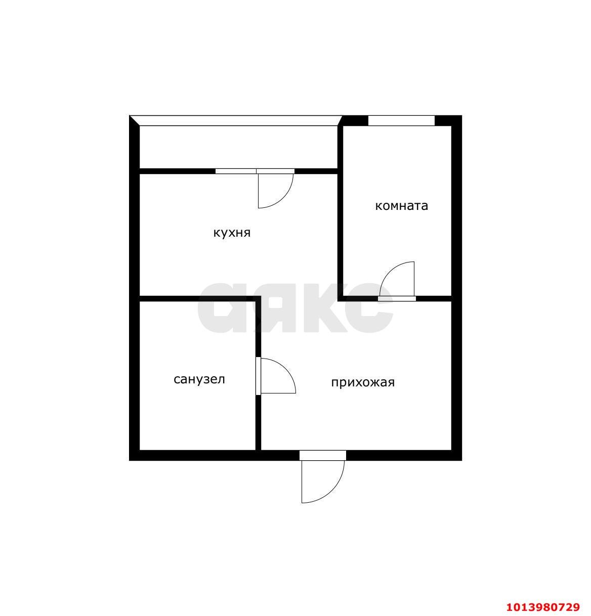 Фото №8: 1-комнатная квартира 37 м² - Краснодар, ЖК Все Свои Вип, ул. Колхозная, 5