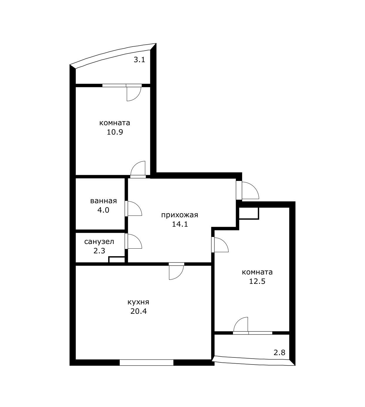 Фото №20: 2-комнатная квартира 70 м² - Краснодар, Карасунский внутригородской округ, мкр. Комсомольский, ул. Сормовская, 204