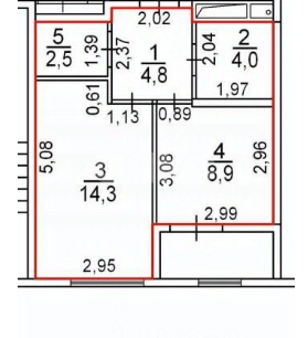 Фото №14: 1-комнатная квартира 32 м² - Симферополь, жилой комплекс Черника, пр-кт Александра Суворова, 17