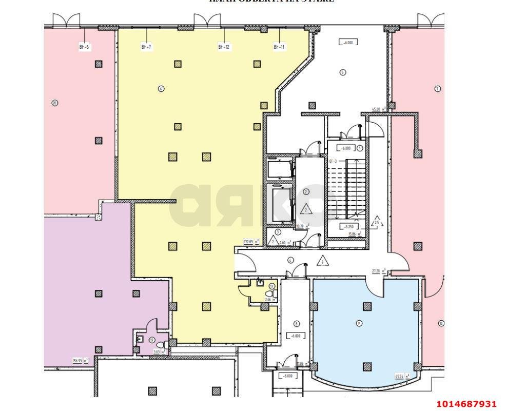 Фото №5: Торговое помещение 181 м² - Краснодар, жилой комплекс Режиссёр, ул. Уральская, 100/8
