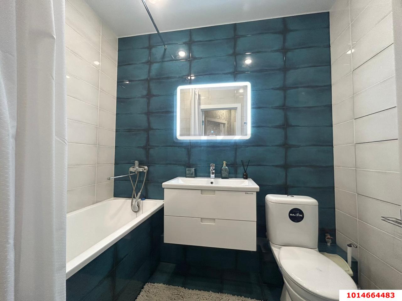 Фото №6: 1-комнатная квартира 42 м² - Краснодар, Солнечный, ул. имени Симиренко, 45