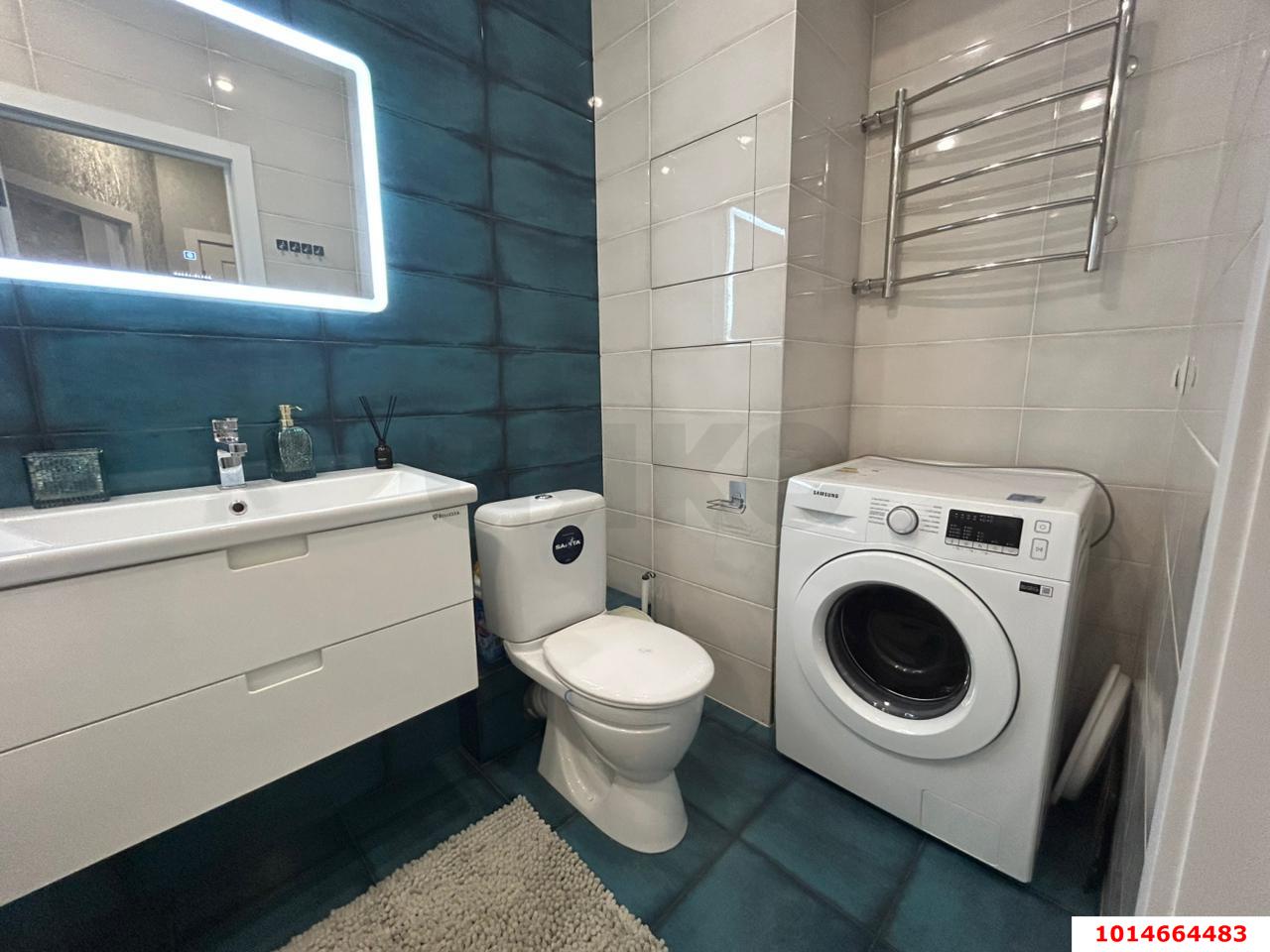 Фото №7: 1-комнатная квартира 42 м² - Краснодар, Солнечный, ул. имени Симиренко, 45