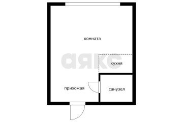 Фото №2: Студия 29 м² - Краснодар, мкр. Завод Измерительных Приборов, ул. Карякина, 5к3