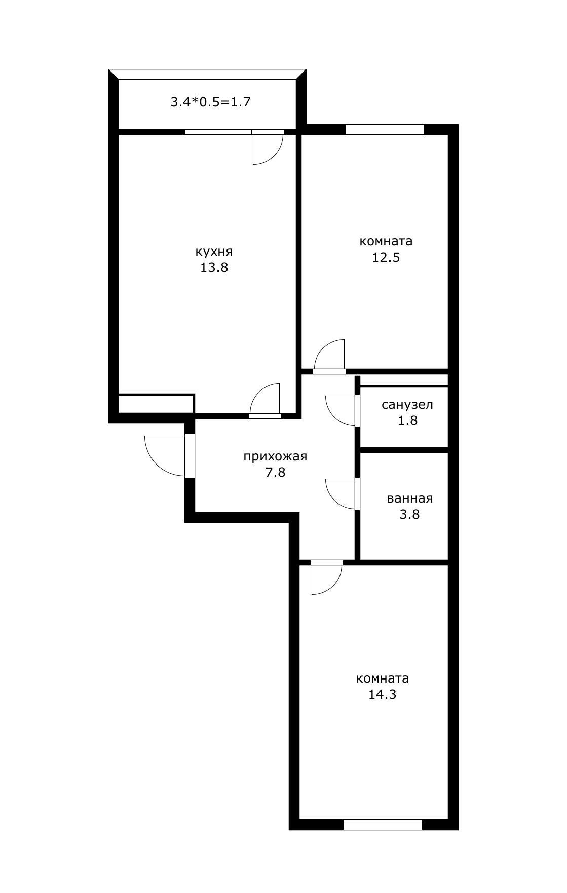 Фото №11: 2-комнатная квартира 60 м² - Краснодар, Прикубанский внутригородской округ, мкр. Фестивальный, ул. Круговая, 4/1