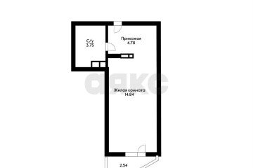Фото №3: Студия 23 м² - Краснодар, мкр. жилой комплекс Видный, ул. Командорская, 3к1