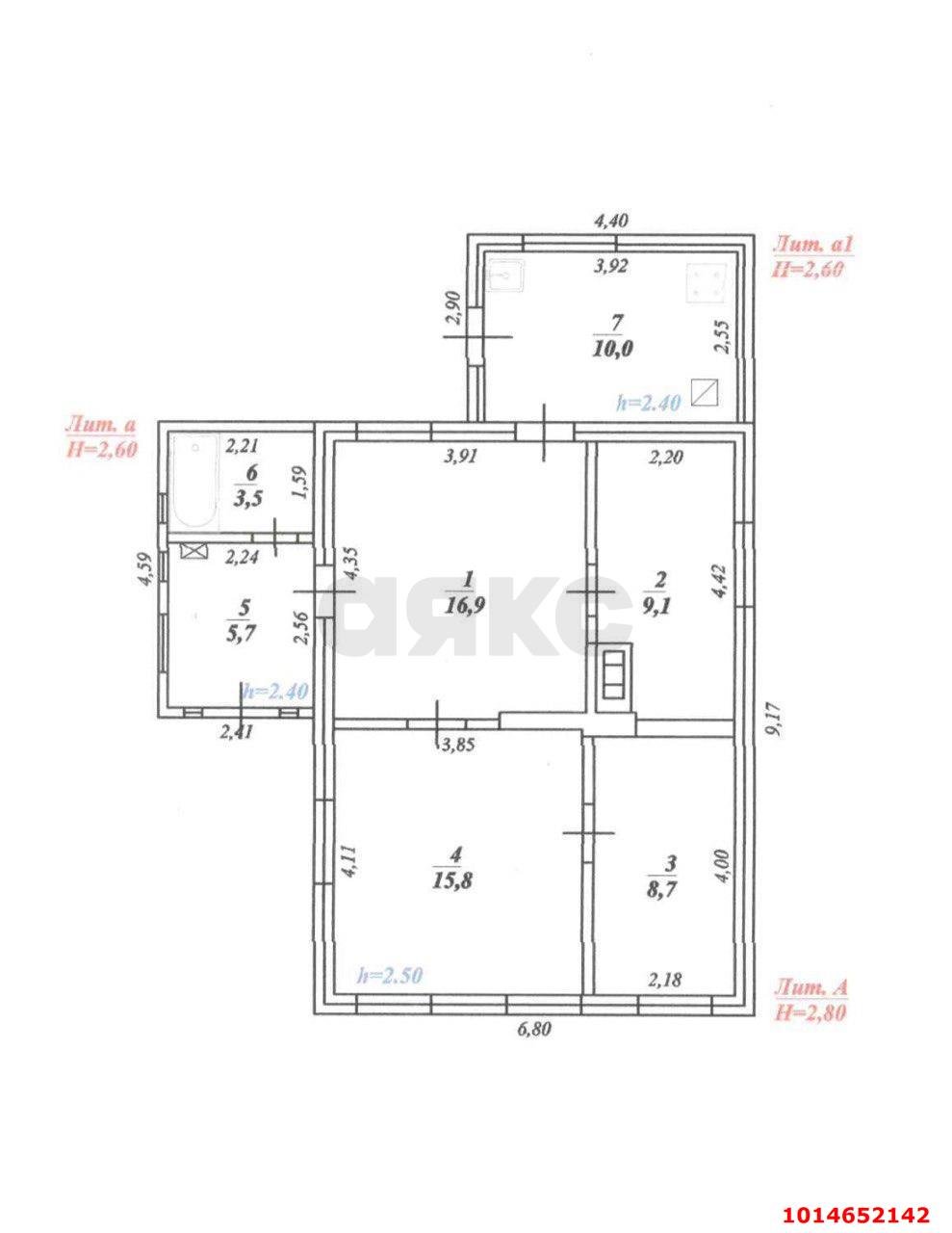 Фото №10: Дом 69 м² + 11 сот. - Садовый, ул. Комсомольская, 17
