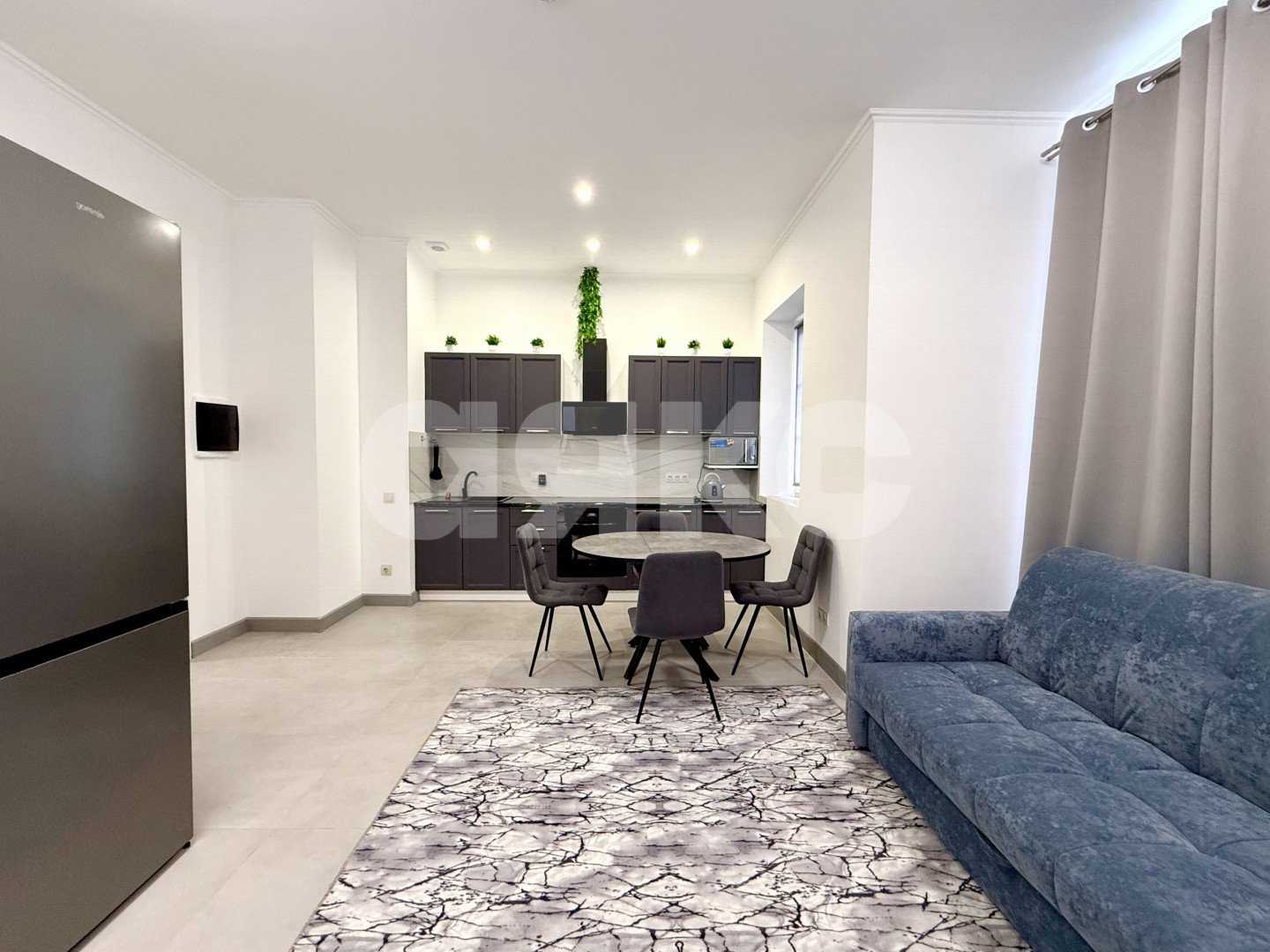 Фото №2: 1-комнатная квартира 60 м² - Бережки, 51