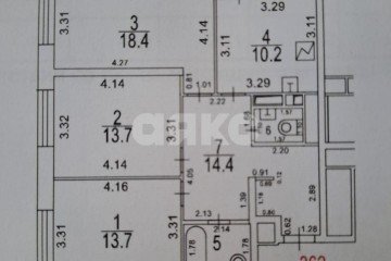 Фото №4: 3-комнатная квартира 75 м² - Москва, мкр. жилой комплекс Вестердам, ул. Аминьевское шоссе, 4Дк1