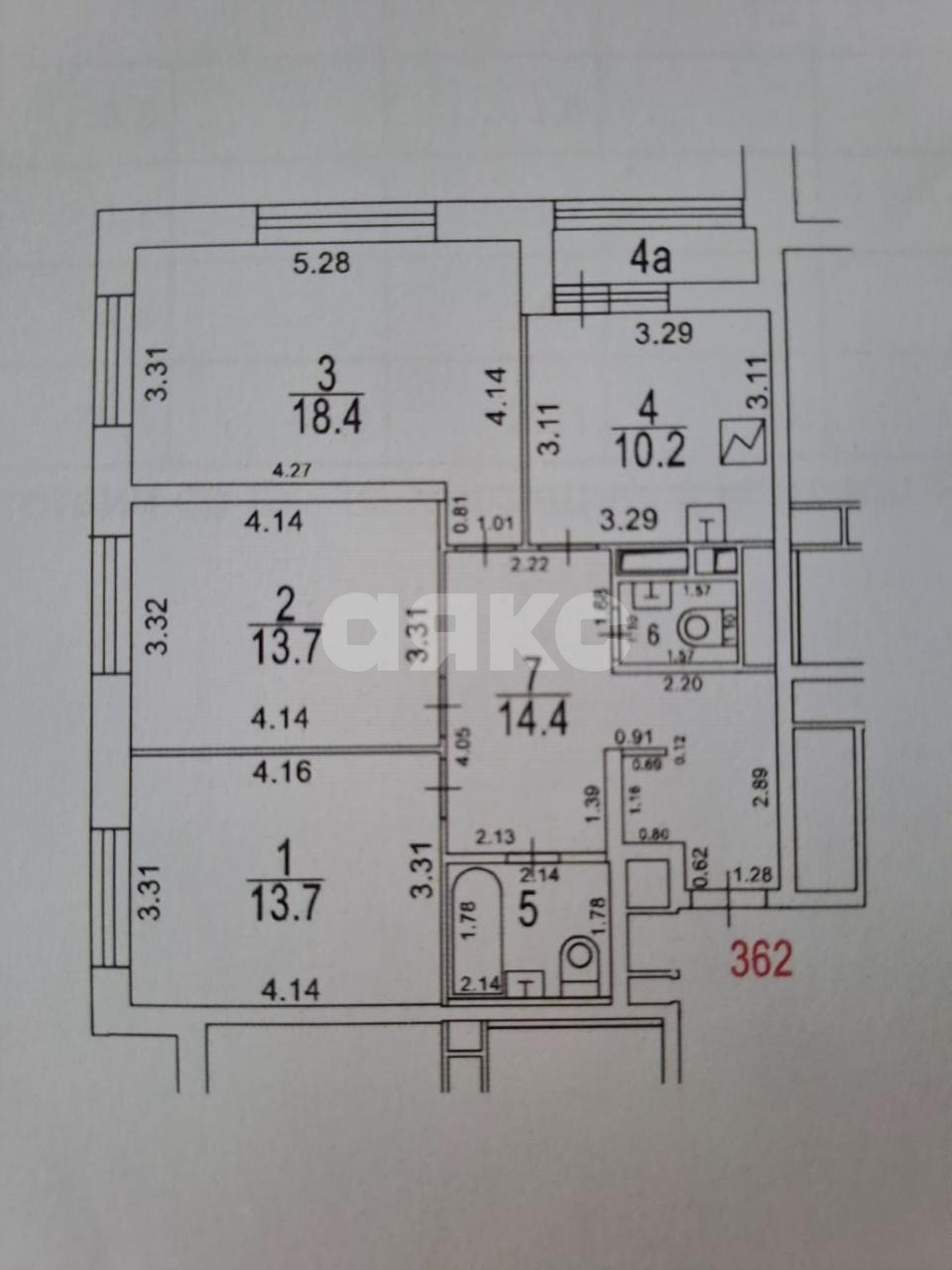 Фото №4: 3-комнатная квартира 75 м² - Москва, жилой комплекс Вестердам, ул. Аминьевское шоссе, 4Дк1