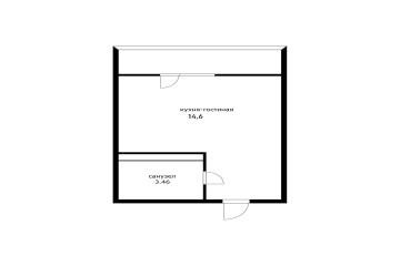 Фото №5: Студия 20 м² - Краснодар, мкр. ЖК Тёплые Края, ул. им. Александра Гикало, 11к2