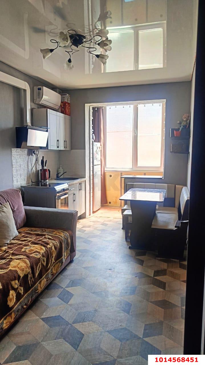 Фото №1: 1-комнатная квартира 35 м² - Краснодар, Прикубанский внутригородской округ, мкр. Сады Калинина, ул. Семёновская, 43