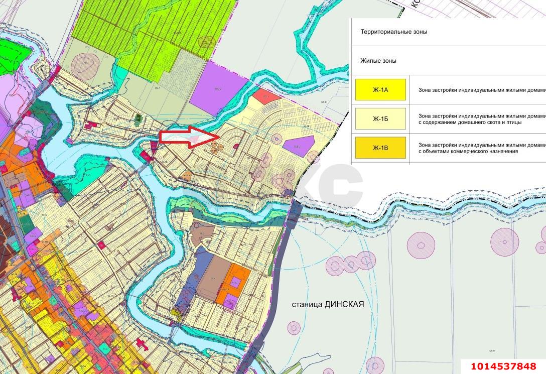 Фото №5: Земельный участок 5.41 сот. - Динская, мкр. Северный, ул. Майская, 12