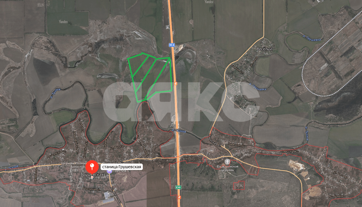 Фото №3: Коммерческая земля 6569 сот. - Грушевская, ул. Советская
