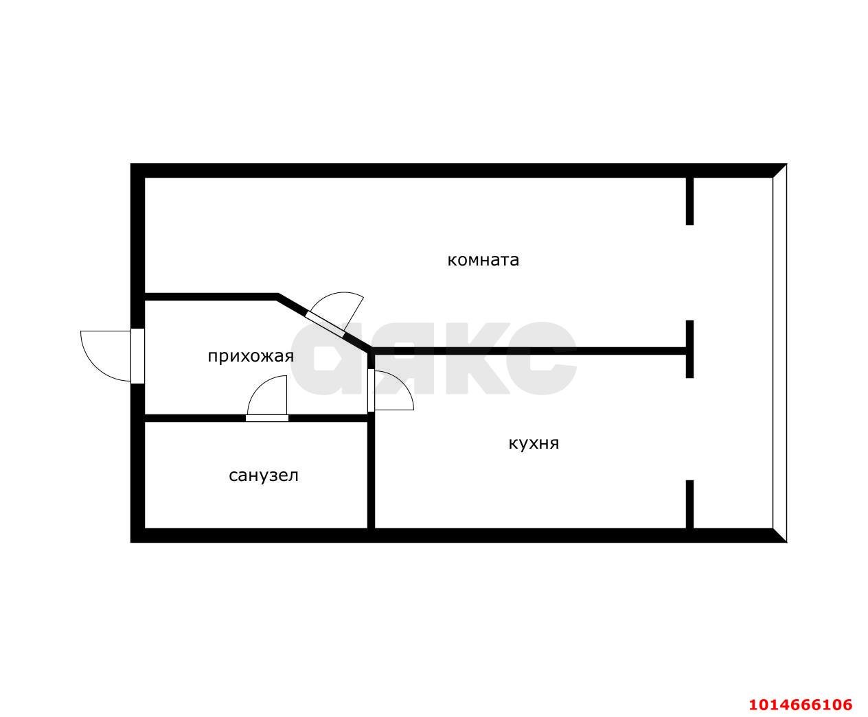 Фото №20: 1-комнатная квартира 32 м² - Краснодар, Молодёжный, ул. Зеленоградская, 43