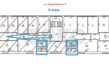 Фото №3: Офисное помещение 109 м² - Краснодар, мкр. Западный внутригородской округ, ул. имени Дзержинского, 14