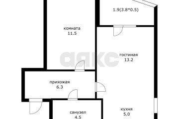 Фото №2: 1-комнатная квартира 42 м² - Краснодар, мкр. жилой комплекс Спортивная Деревня, ул. имени Генерала Корнилова, 12к1