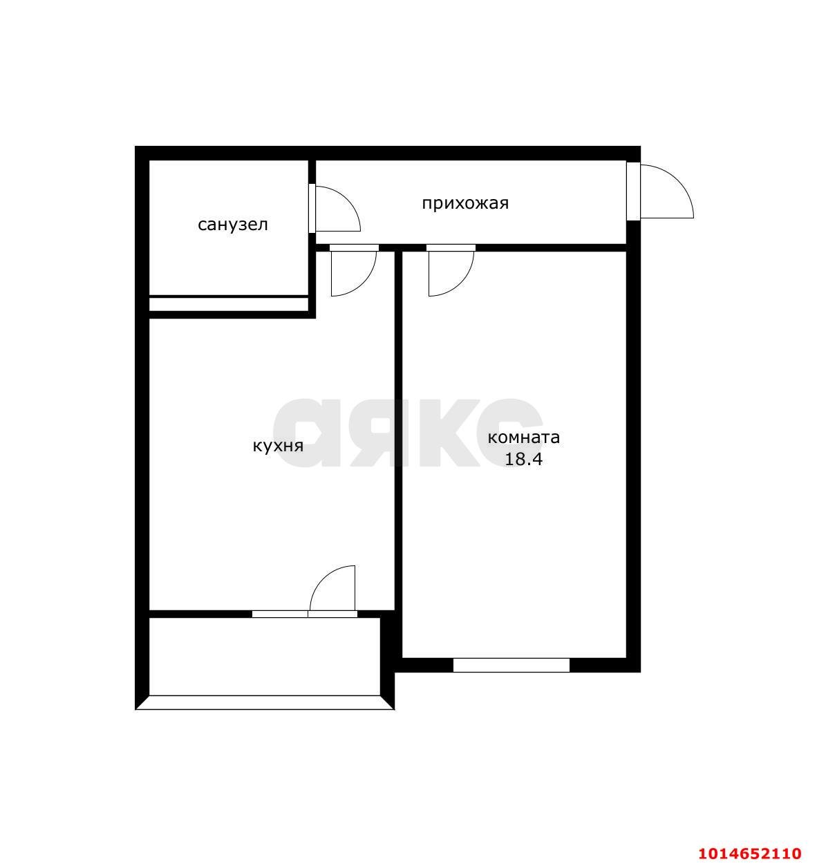 Фото №8: 1-комнатная квартира 48 м² - Краснодар, жилой комплекс Речной Бриз, ул. Парусная, 10к1