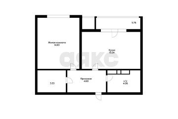 Фото №3: 1-комнатная квартира 43 м² - Краснодар, мкр. Прикубанский внутригородской округ, 