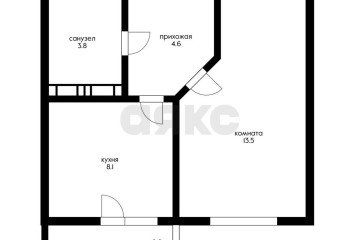 Фото №2: 1-комнатная квартира 33 м² - Краснодар, мкр. ЖК Губернский, ул. им. Героя Яцкова И.В., 9/1