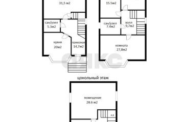Фото №3: Дом 217 м² - Краснодар, мкр. Завод Радиоизмерительных Приборов, ул. Астраханская, 17