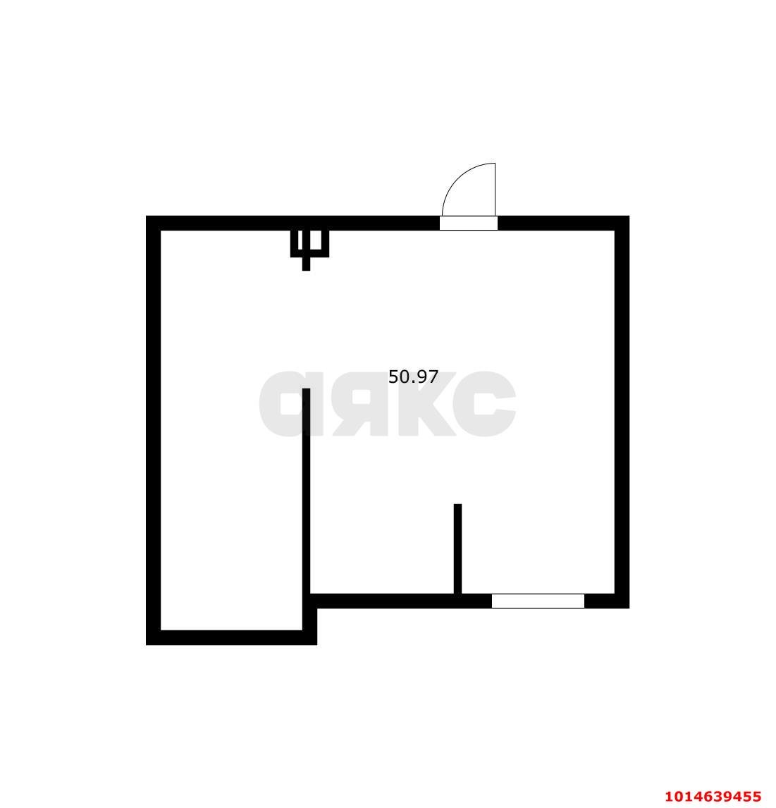 Фото №1: Торговое помещение 51 м² - Краснодар, имени Петра Метальникова, ул. Петра Метальникова, 36