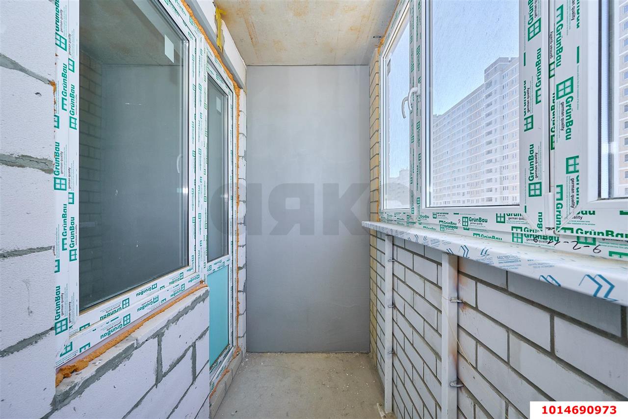 Фото №10: 1-комнатная квартира 37 м² - Краснодар, Славянский, ул. Заполярная, 39к8