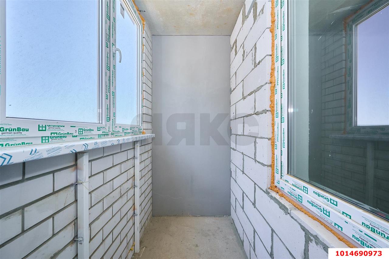 Фото №10: 1-комнатная квартира 37 м² - Краснодар, Славянский, ул. Заполярная, 39к8