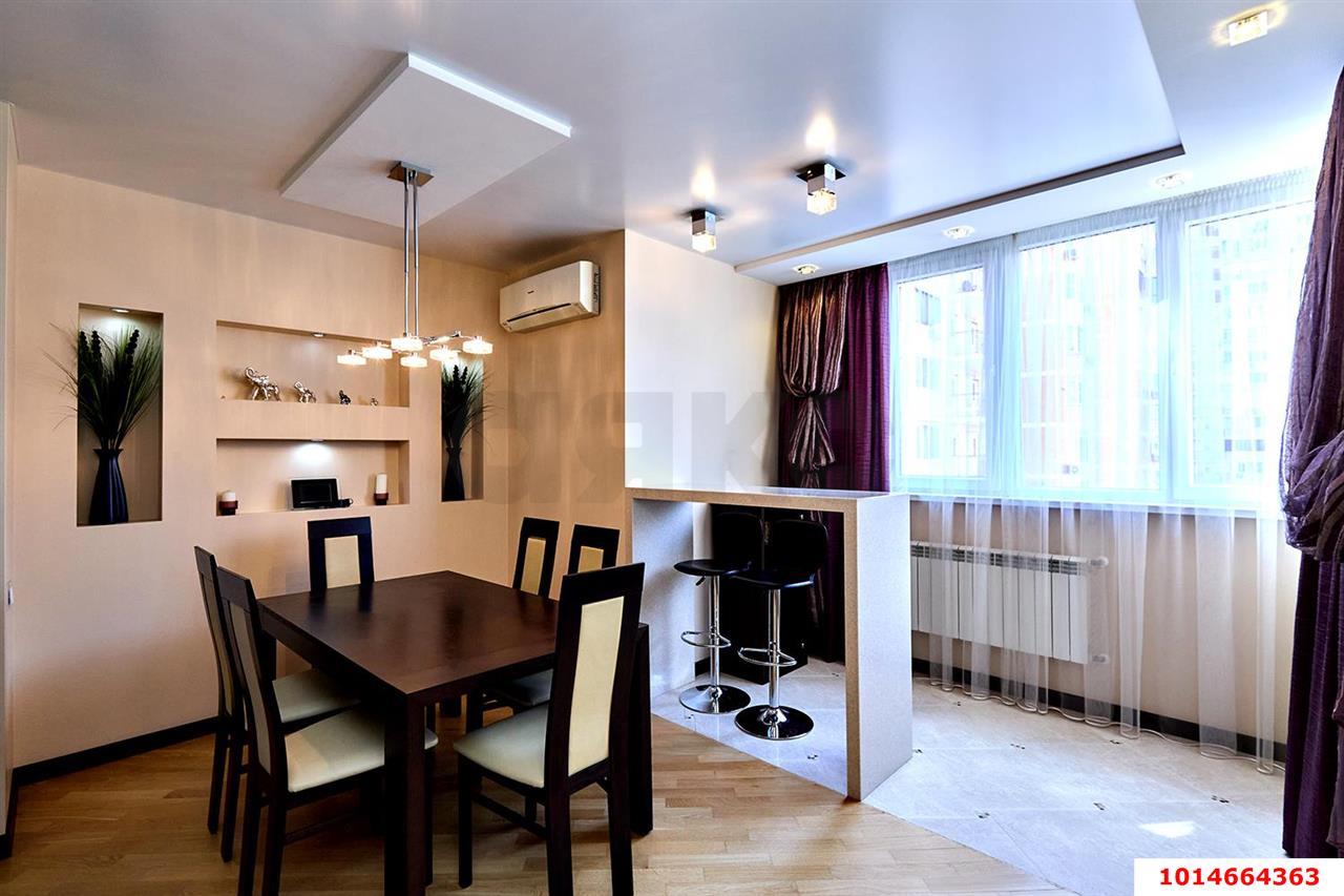 Фото №3: 3-комнатная квартира 100 м² - Краснодар, Фестивальный, ул. Яна Полуяна, 47