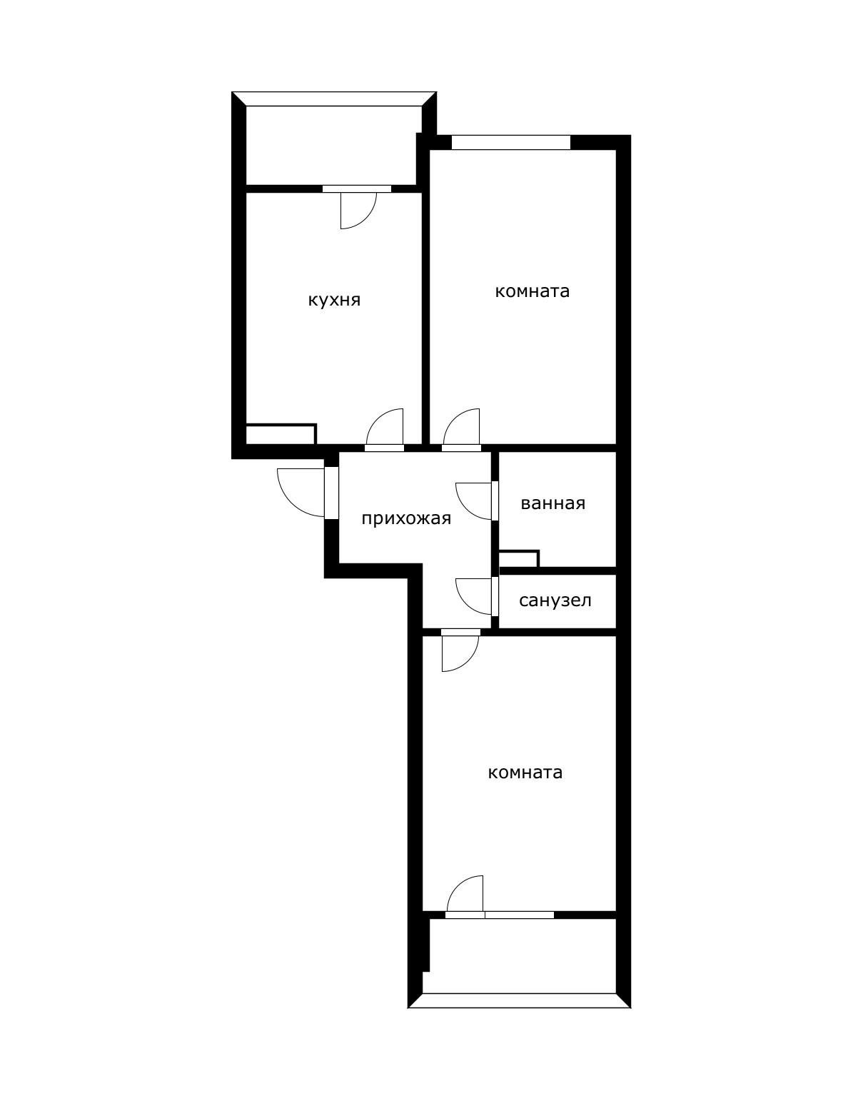Фото №16: 2-комнатная квартира 57 м² - Краснодар, Прикубанский внутригородской округ, мкр. Музыкальный, ул. Российская, 257
