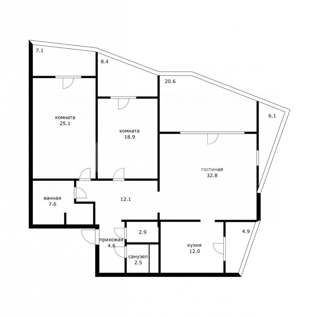 Фото №24: 3-комнатная квартира 175 м² - Сочи, ЖК Идеал хаус, пр-кт Курортный, 92/5