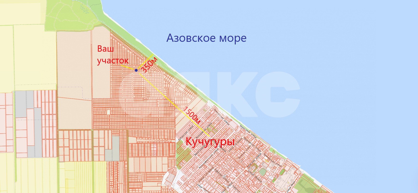 Фото №26: Земельный участок под ИЖС 5.25 сот. - Кучугуры, ул. Дорожная, 34