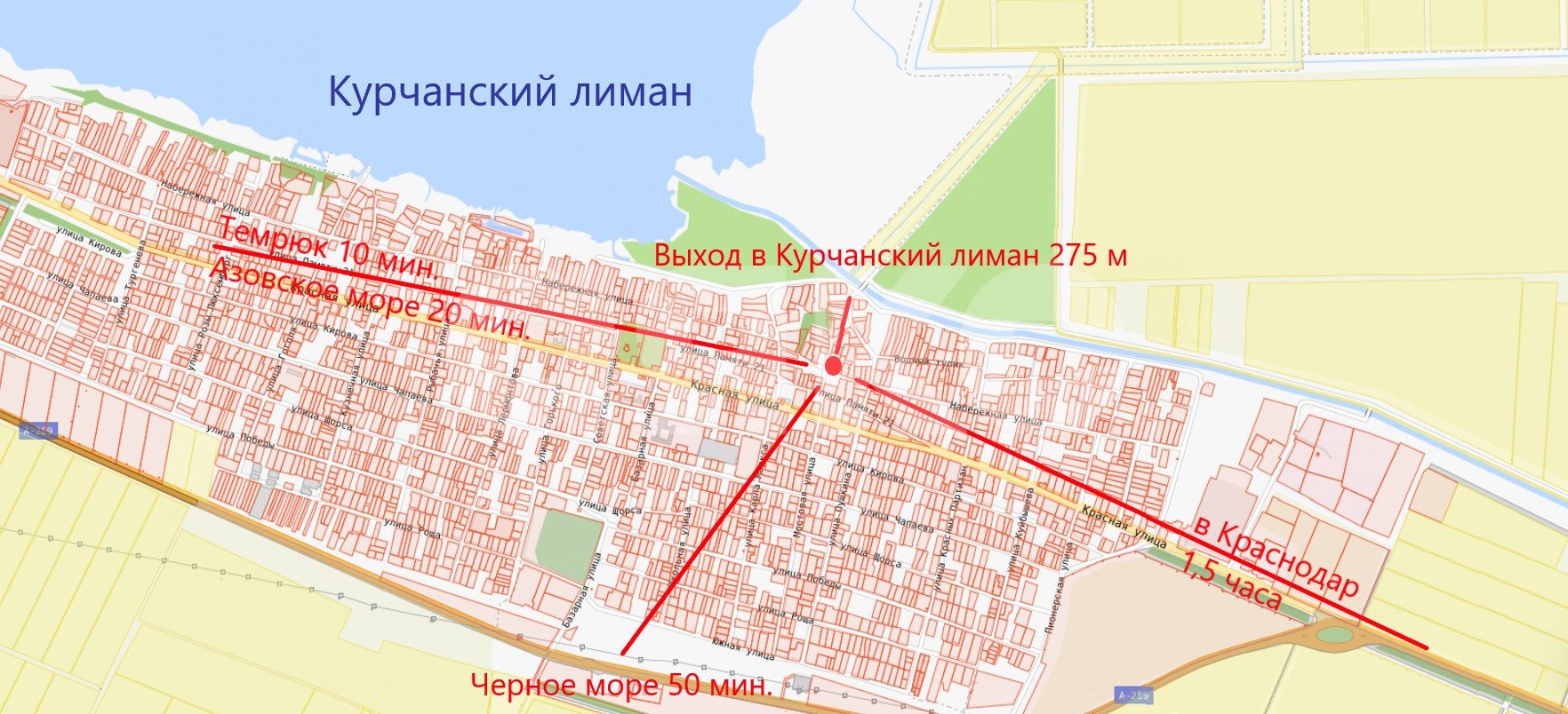 Фото №16: Земельный участок под ИЖС 4.27 сот. - Курчанская, ул. Мостовая, 5