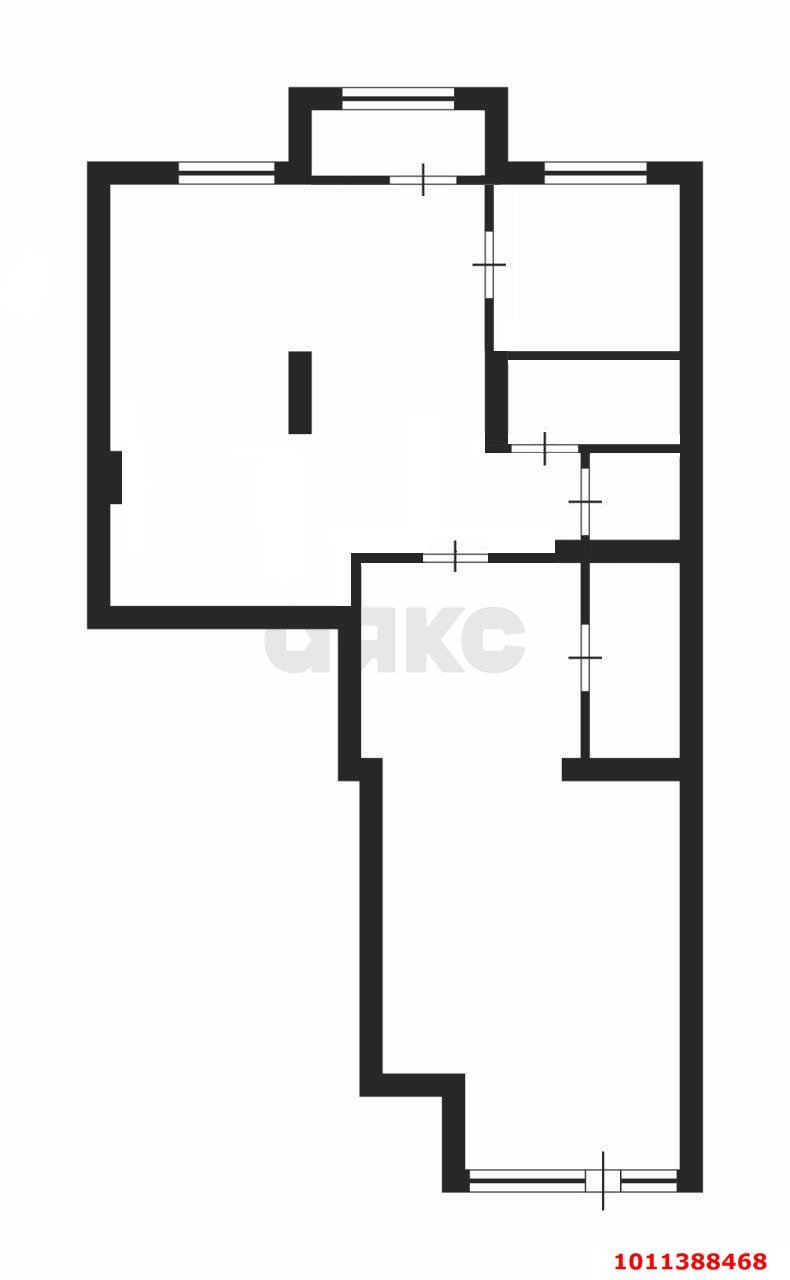 Фото №2: Торговое помещение 97 м² - Краснодар, жилой комплекс Инсити-Парк, ул. Командорская, 1/3