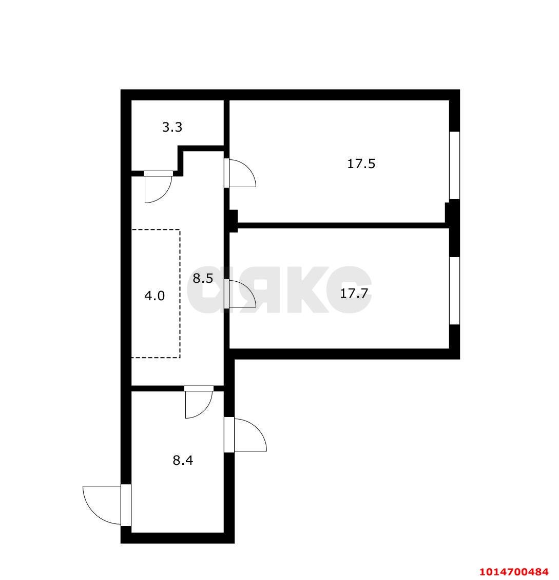 Фото №13: 2-комнатная квартира 55 м² - Елизаветинская, Прикубанский внутригородской округ, ул. Курганная, 132