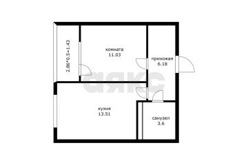 Фото №1: 1-комнатная квартира 35 м² - Краснодар, мкр. ЖК Смородина, ул. имени Владимира Жириновского, 1к2