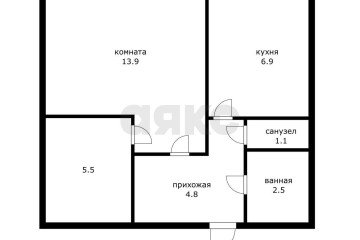 Фото №1: 1-комнатная квартира 35 м² - Краснодар, мкр. 40 лет Победы, ул. имени 40-летия Победы, 146/2