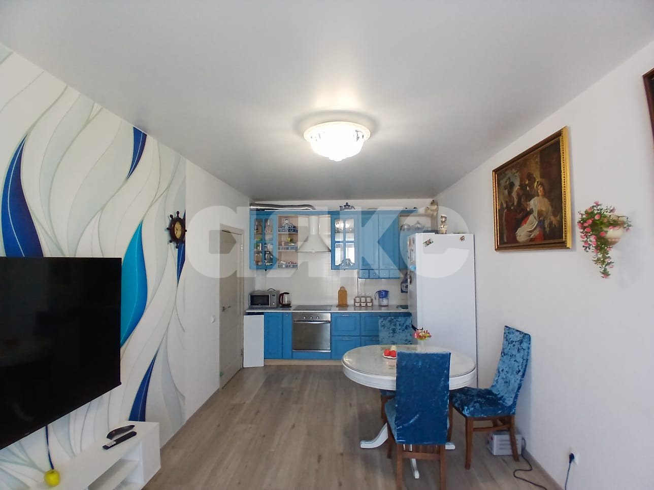Фото №5: 2-комнатная квартира 61 м² - Анапа, жилой комплекс Южный квартал, ул. Супсехское шоссе, 39к5