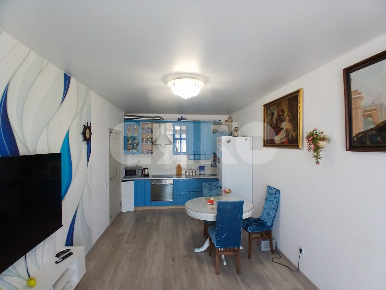 Фото №3: 2-комнатная квартира 61 м² - Анапа, жилой комплекс Южный квартал, ул. Супсехское шоссе, 39к5