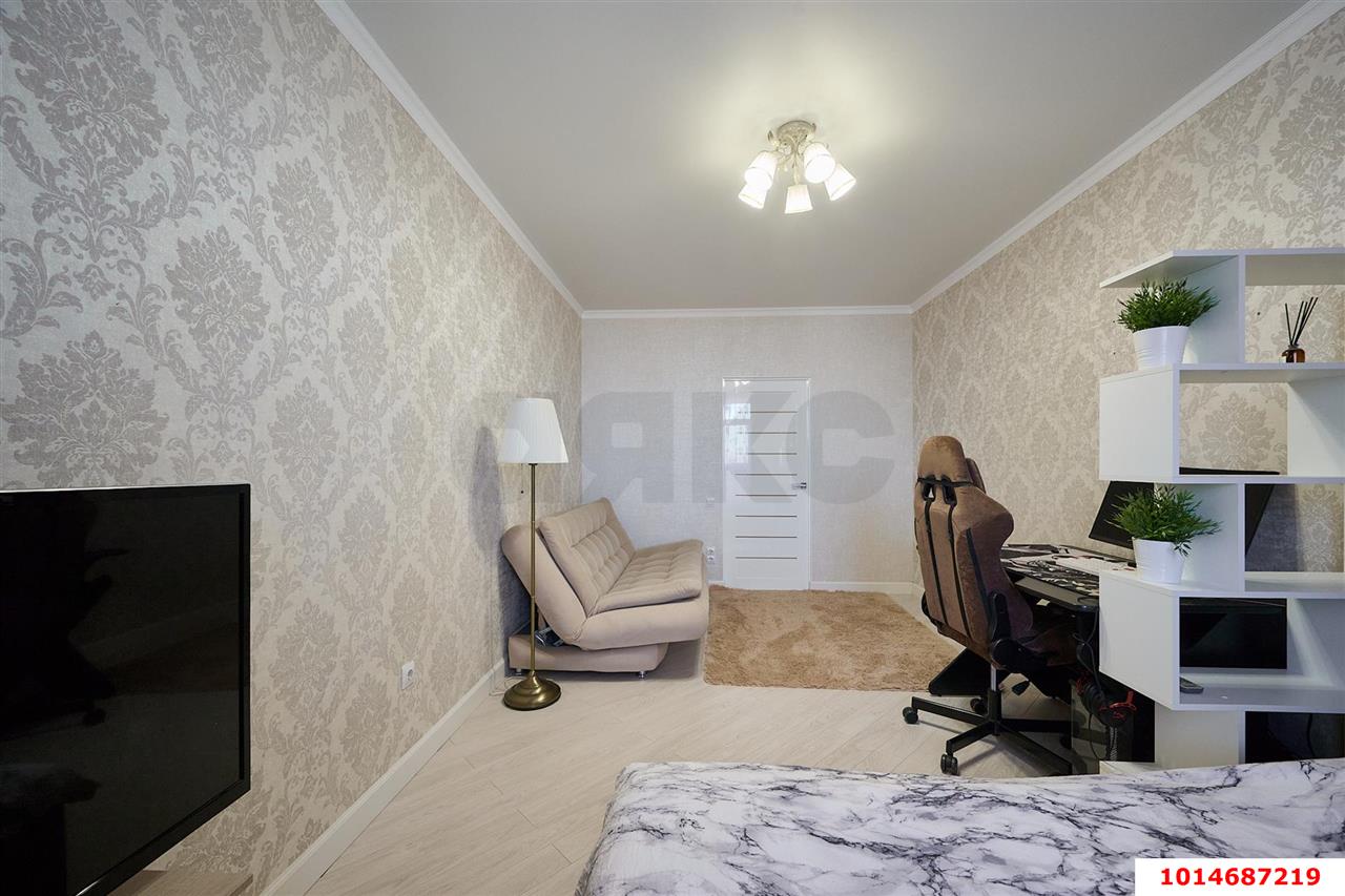 Фото №7: 1-комнатная квартира <span class="whitespace-nowrap">45 м²</span>, <span class="whitespace-nowrap">15/20 эт.</span> - Краснодар, Западный внутригородской округ, Фестивальный, мкр. ЖК Современник, ул. Гаражная, 107