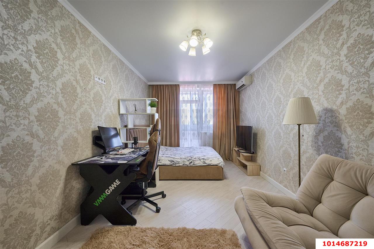 Фото №5: 1-комнатная квартира <span class="whitespace-nowrap">45 м²</span>, <span class="whitespace-nowrap">15/20 эт.</span> - Краснодар, Западный внутригородской округ, Фестивальный, мкр. ЖК Современник, ул. Гаражная, 107
