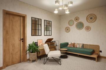 Фото №1: 1-комнатная квартира 44 м² - Краснодар, мкр. Достояние, ул. Григория Булгакова, 12к1