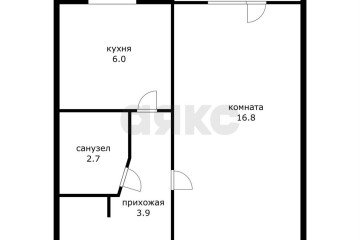 Фото №4: 1-комнатная квартира 34 м² - Краснодар, мкр. Юбилейный, ул. имени Калинина, 13к44