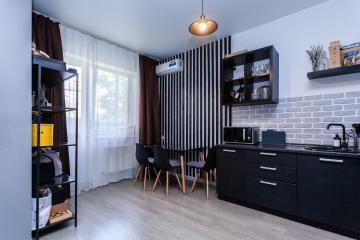 Фото №1: 1-комнатная квартира 45 м² - Краснодар, мкр. Краевая Клиническая Больница, ул. Домбайская, 6/1